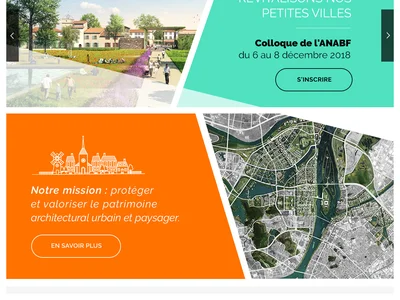 ANABF · Création de site internet