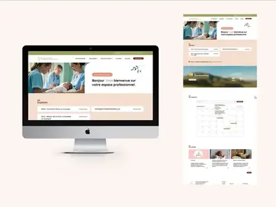 Réseau de Santé Périnatal en Auvergne · Création de site internet