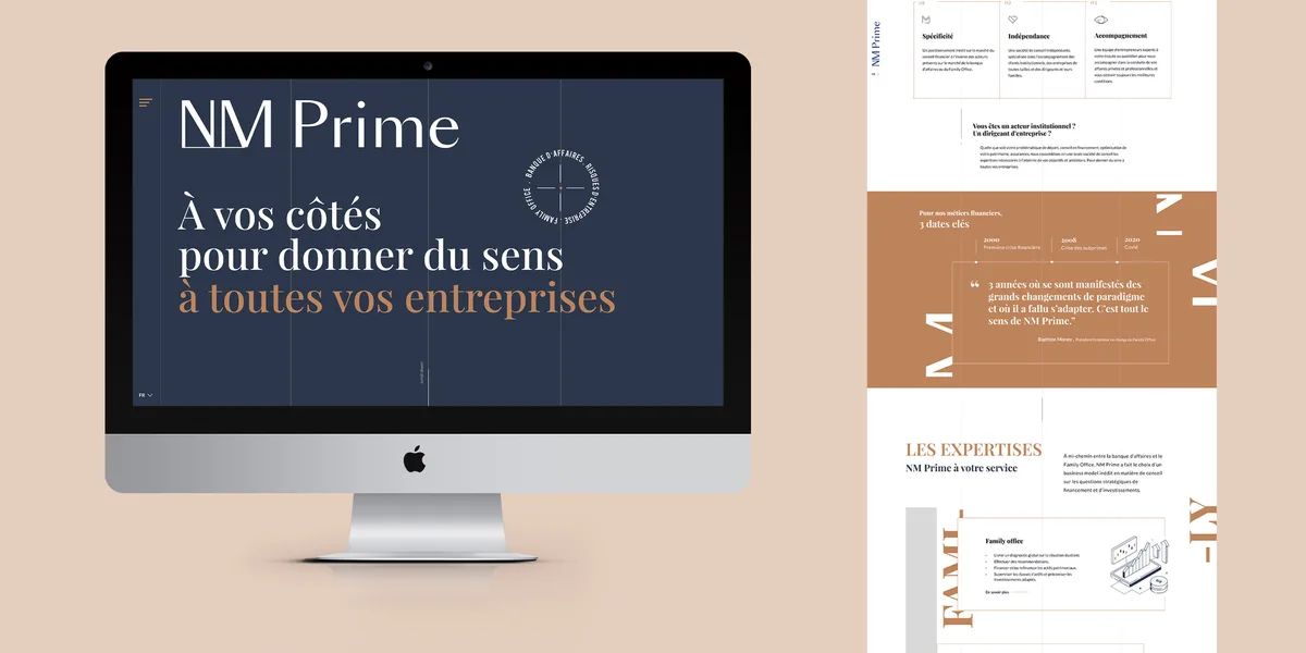 Refonte site NM Prime · Sitizzi Clermont-Ferrand